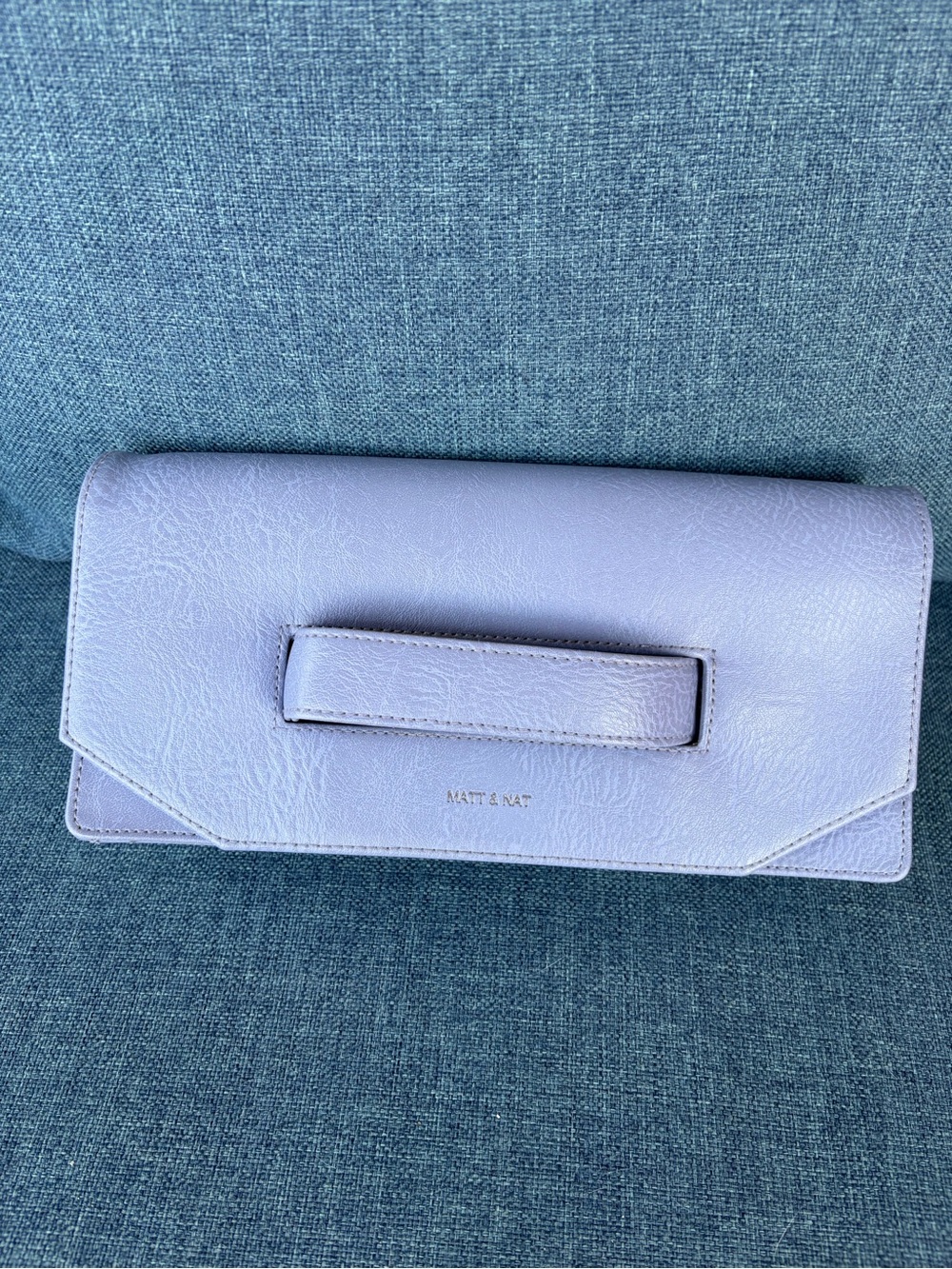 Matt & Nat Lavender Vegan Leather Wristlet Clutch